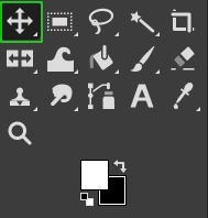 GIMP move tool